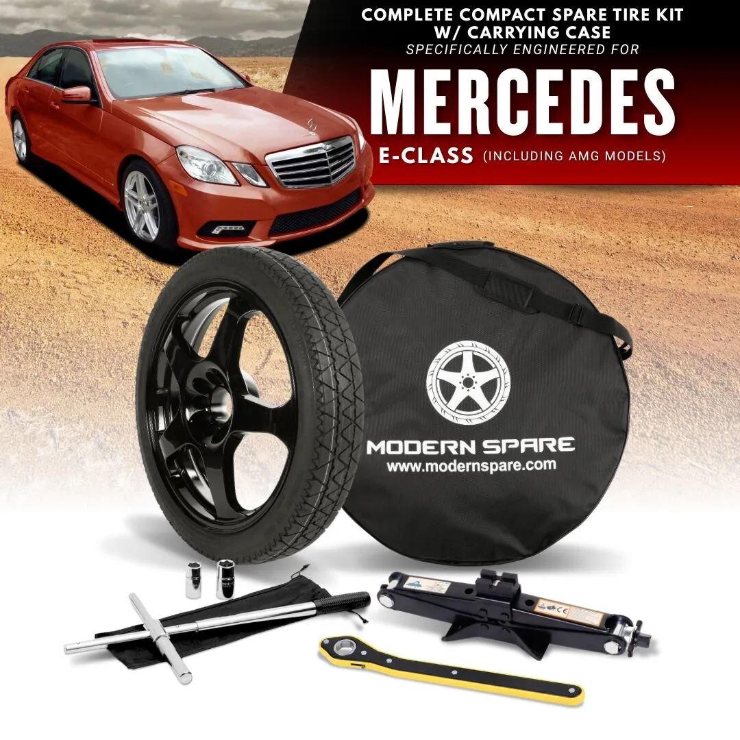 2009-16 Mercedes E-Class Spare Tire Kit. Alloy, Compact | Modern Spare